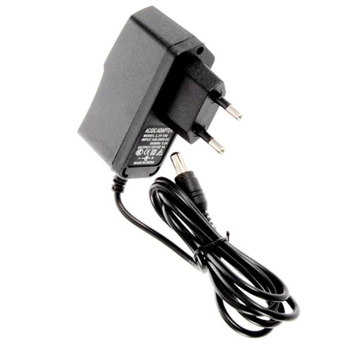 12V 1A AC 100 V-240 V преобразователь адаптер питания трансформатор в DC 12V 1A 1000mA источник питания США/ЕС/Великобритания/Австралия штекер DC 5,5mm x 2,1mm