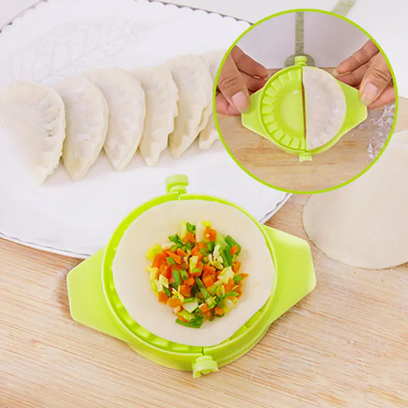 

DIY Dumpling Mould Tool Random Color Convenient Easy To Use Dough Press Manual household Dumpling Making Device Mold