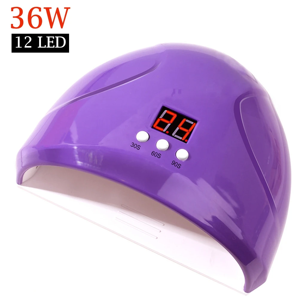 

УФ-лампа для сушки ногтей с таймером на 30/60/90 с