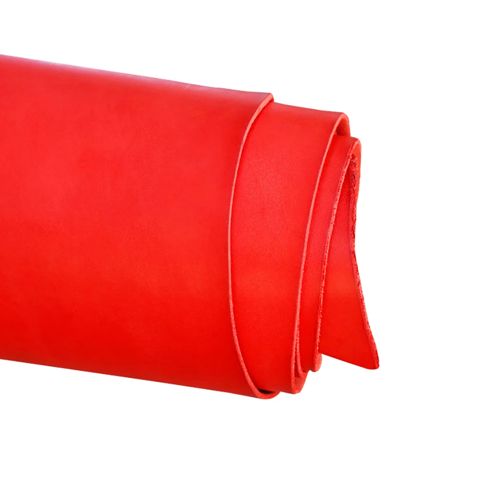 Красочный жирный растительный дубленый воловья кожа материал для рукоделия в