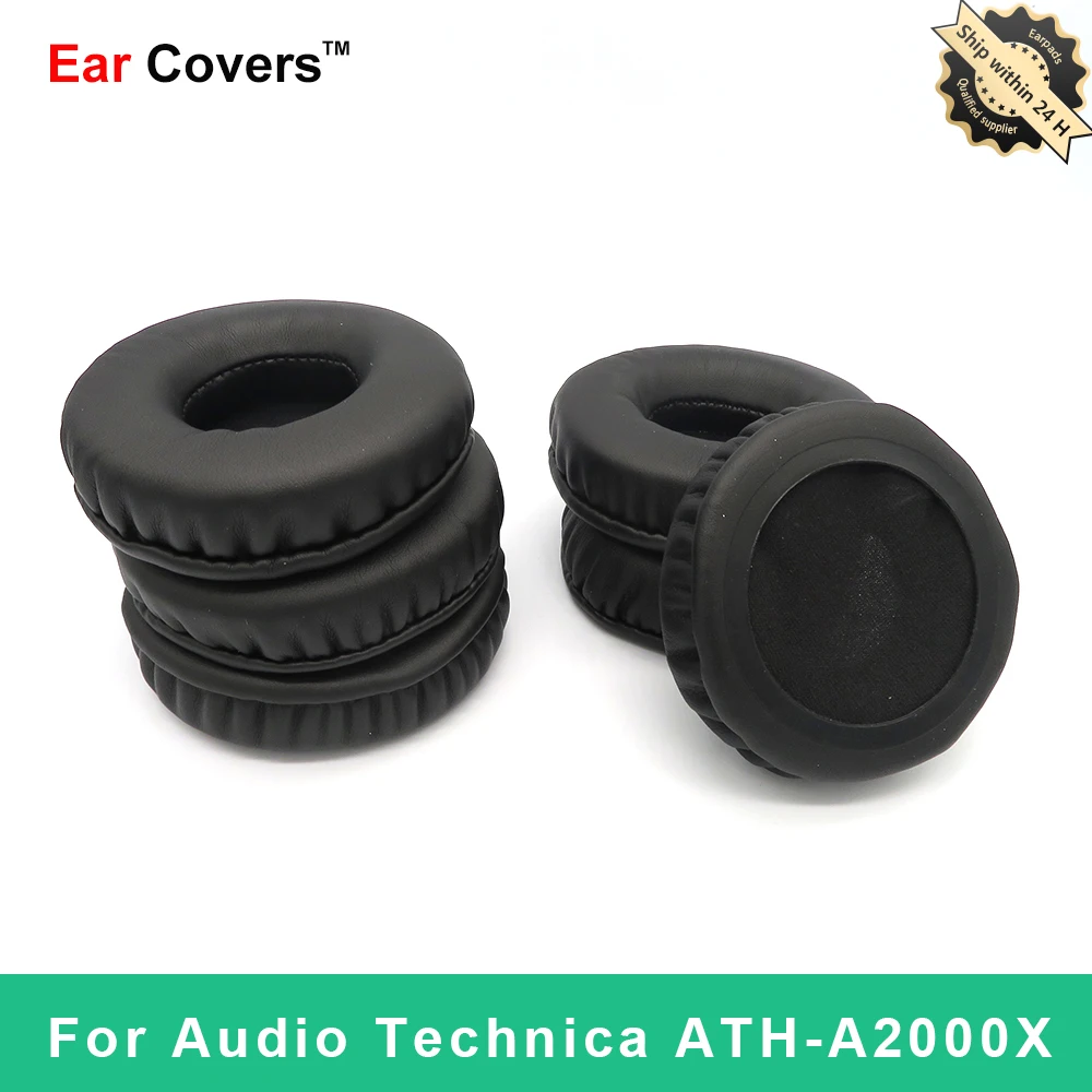 

Ear Pads For Audio Technica ATH A2000X ATH-A2000X Headphone Earpads Replacement Headset Ear Pad PU Leather Sponge Foam