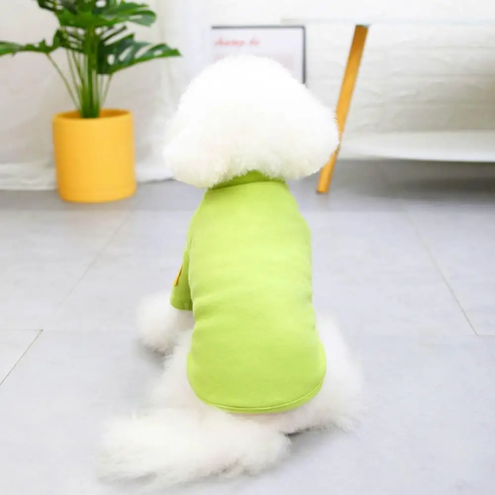 Durable Stylish Pet Dogs Shirt Costume Fine Workmanship Apparel Close Fitting for Small |