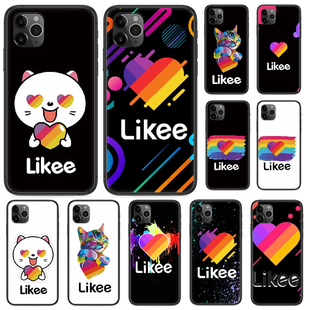 Likee чехол для телефона iphone 4 4s 5 5S SE 5C 6 6S 7 8 plus X XS XR 11 PRO MAX 2020 черный с рисунком prime 3D back