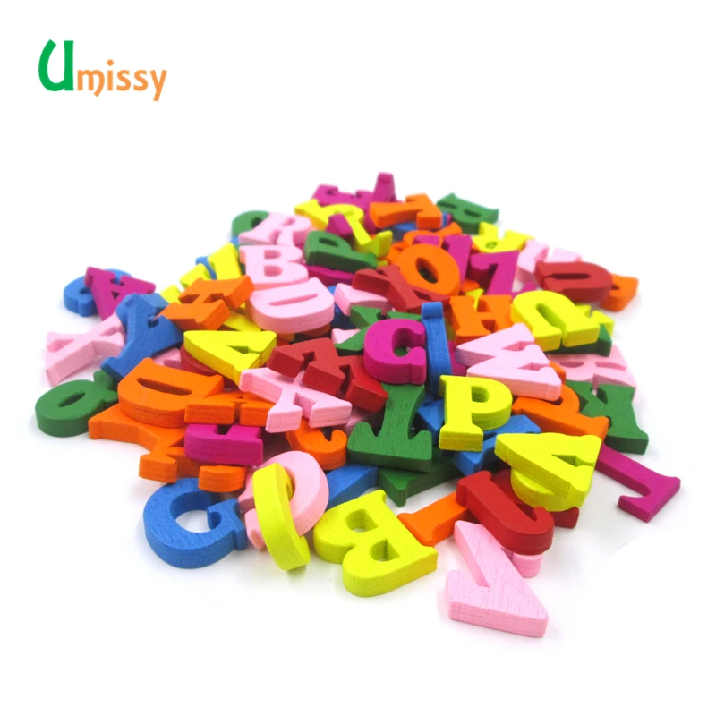 100 шт. декоративные аксессуары для скрапбукинга модные красочные 26 букв