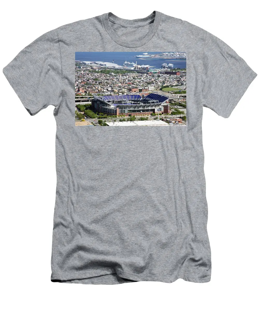 Мужская футболка Mandt Bank Stadium Baltimore Мэриленд| |