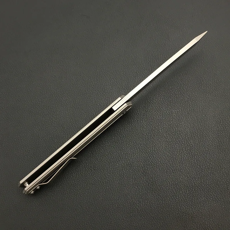 Складной тактический нож с титановой ручкой D2 высокопрочные складные ножи для