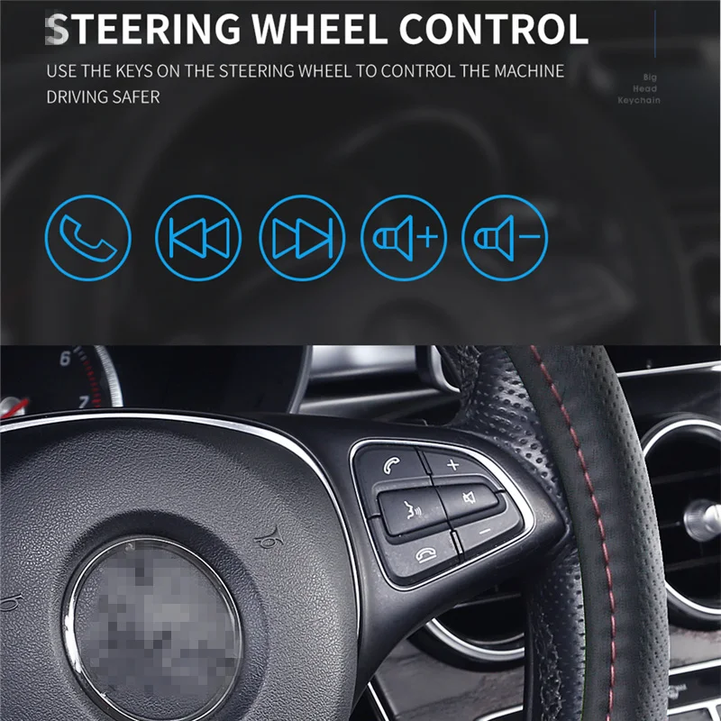 Автомагнитола 2 Din Авторадио 7-дюймовый мультимедийный плеер HD с сенсорным