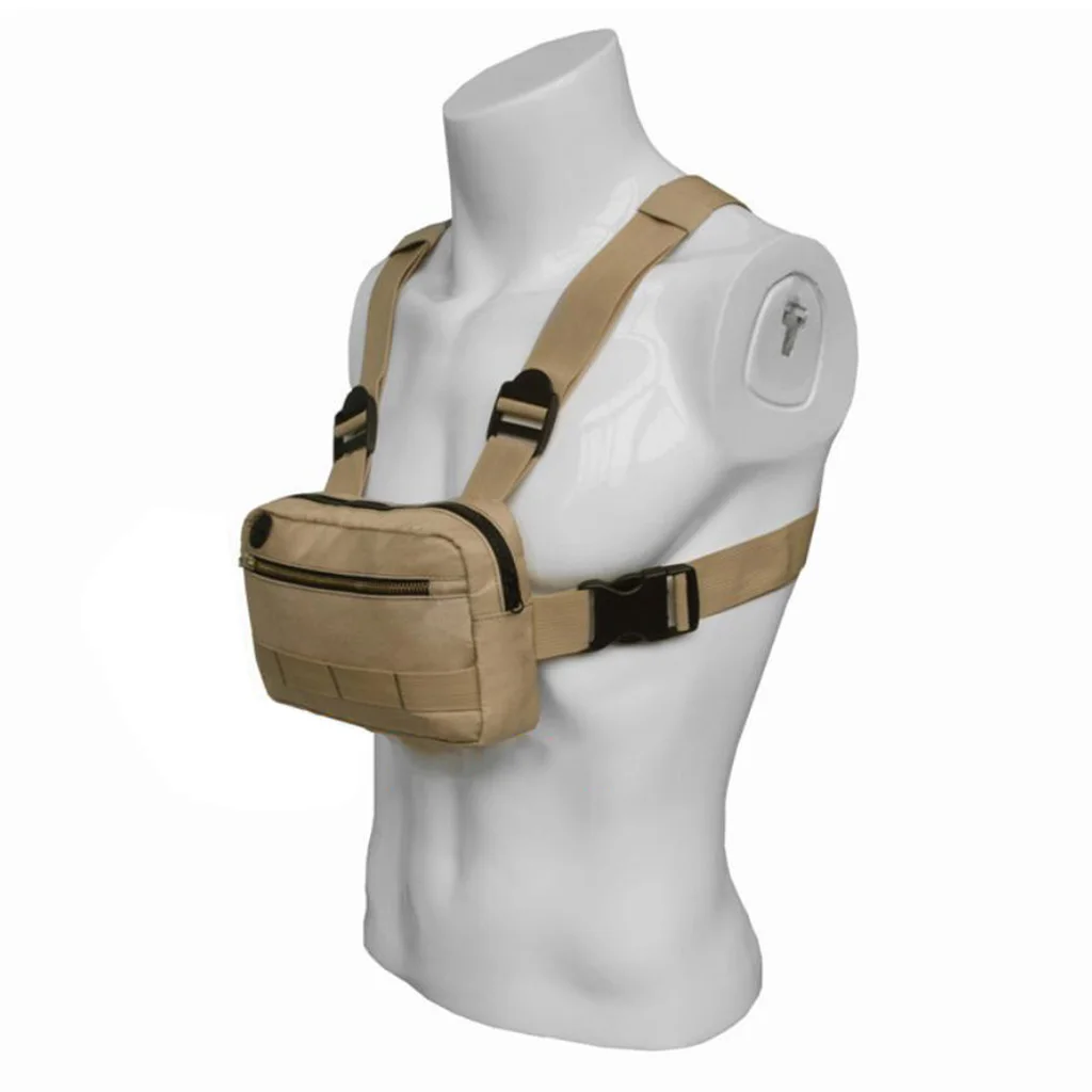 Hunting Vest Bags Tactical Molle Pouch Utility Gadget Holder Multifunctional Shoulder Waist Packs Shooting Large Capacity | Спорт и