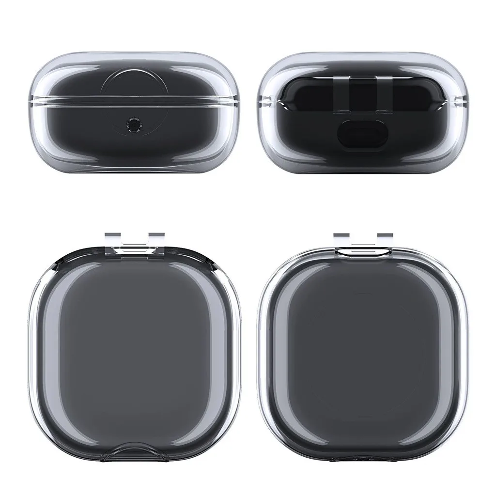 

Shatter-resistant simple earphone shell Accessory For Samsung Galaxy Buds live Earphones Clear TPU Protective Skin Cover