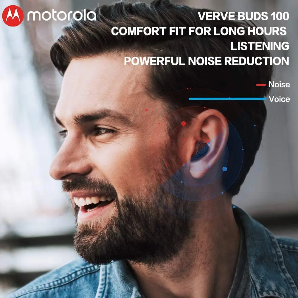 Motorola VB100 стерео Bluetooth наушники беспроводные Водонепроницаемость Сенсорное