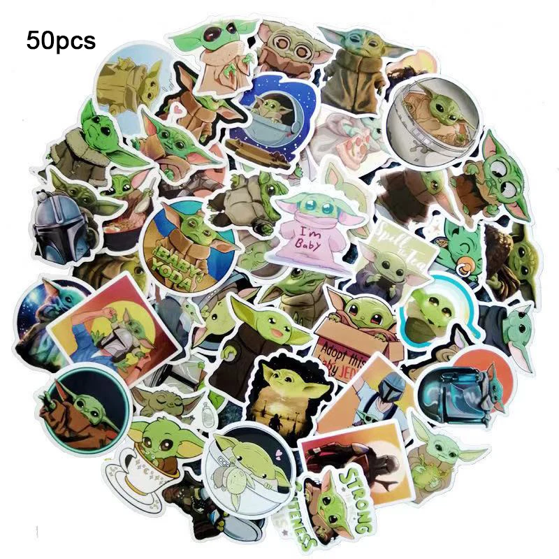 

50PCS New Psychedelic Cartoon Graffiti Stickers Waterproof Scooter Laptop Luggage Stickers Wholesale