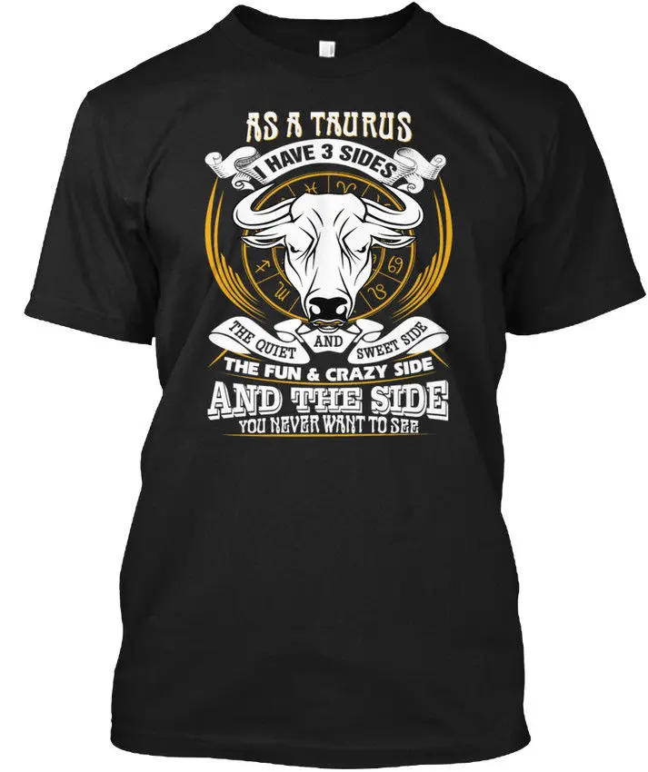 

Taurus Zodiac T Popular Tagless Tee T-Shirt