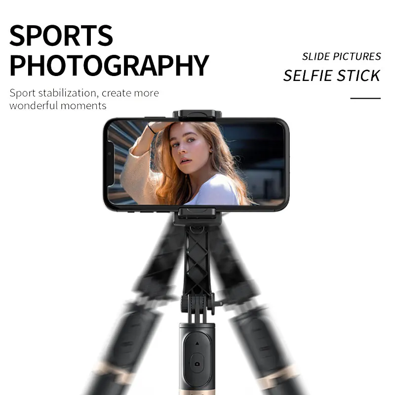 Ручной шарнирный стабилизатор FANGTUOSI селфи палка держатель для смартфона