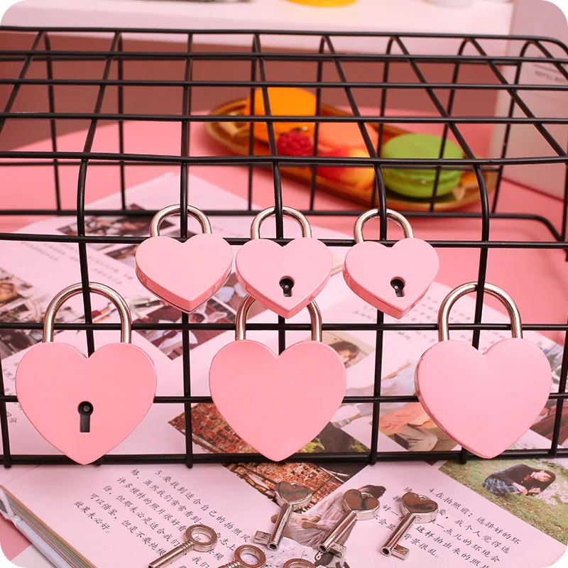 Замок в форме сердца замок для ключей багажа|Замки| |