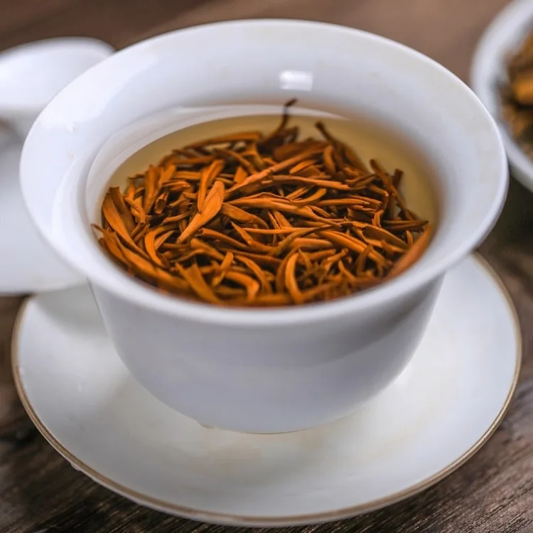 

China Wuyi Mountain Tong mu Guan huaxiang Jin Jun mei Black Tea High-scented Bubble Bag Wholesale