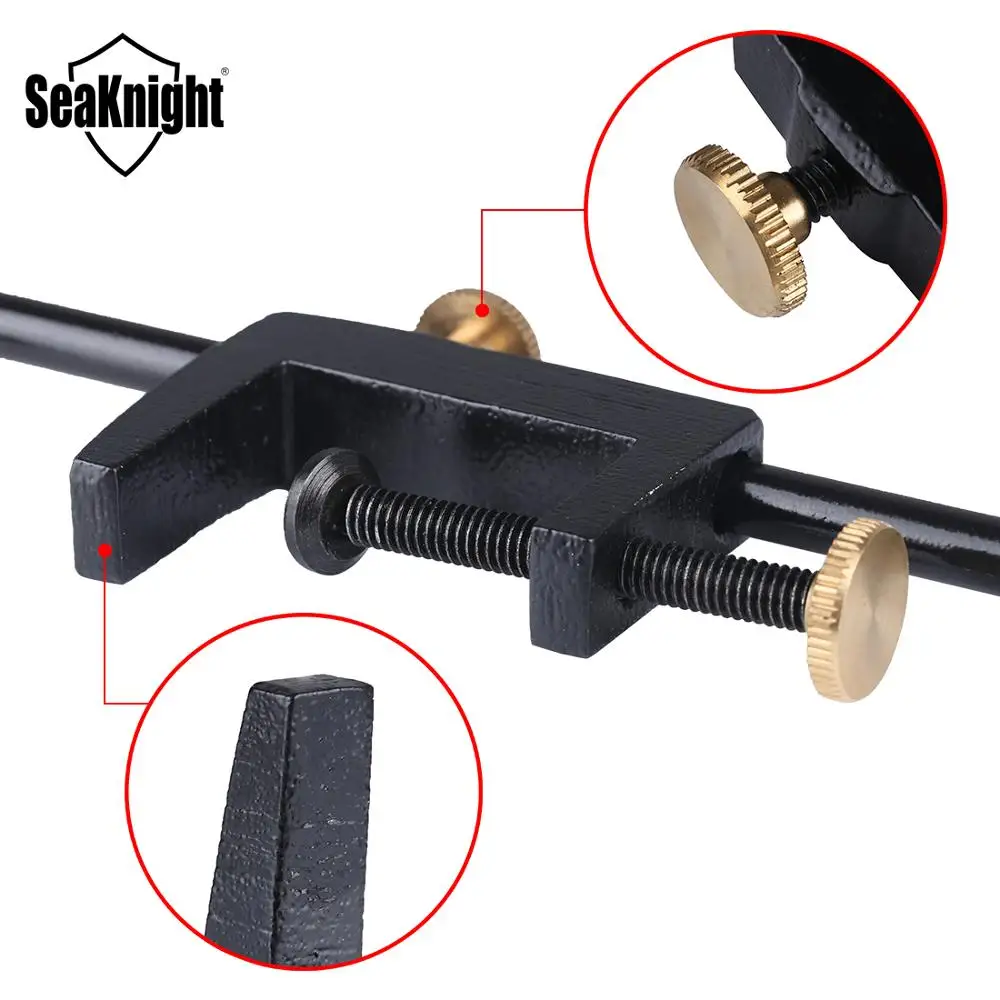 SeaKnight maxway Fly Fishing Rotary C Clamp антикоррозийное покрытие зажим для Мушки начинающих Lure