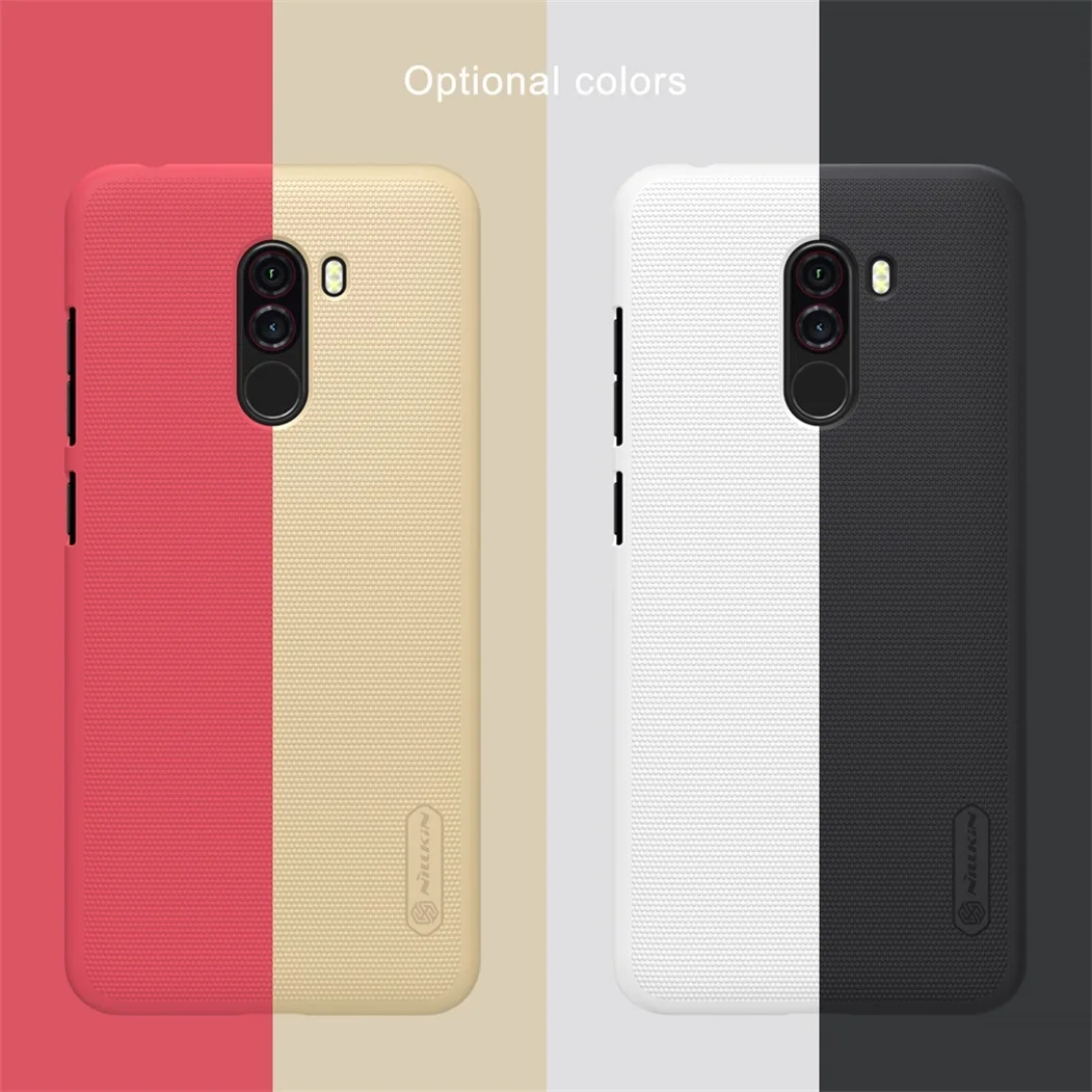 Для Xiaomi POCOPHONE F1 чехол Nillkin матовое PC матовый Твердый переплет для Xiaomi pocophone f1 Поко чехол для телефона
