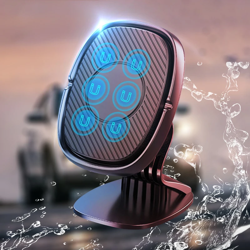 

Магнитный держатель для телефона на приборную панель с поворотом на 360 градусов, магнитная прочная автомобильная подставка, кронштейн для п...