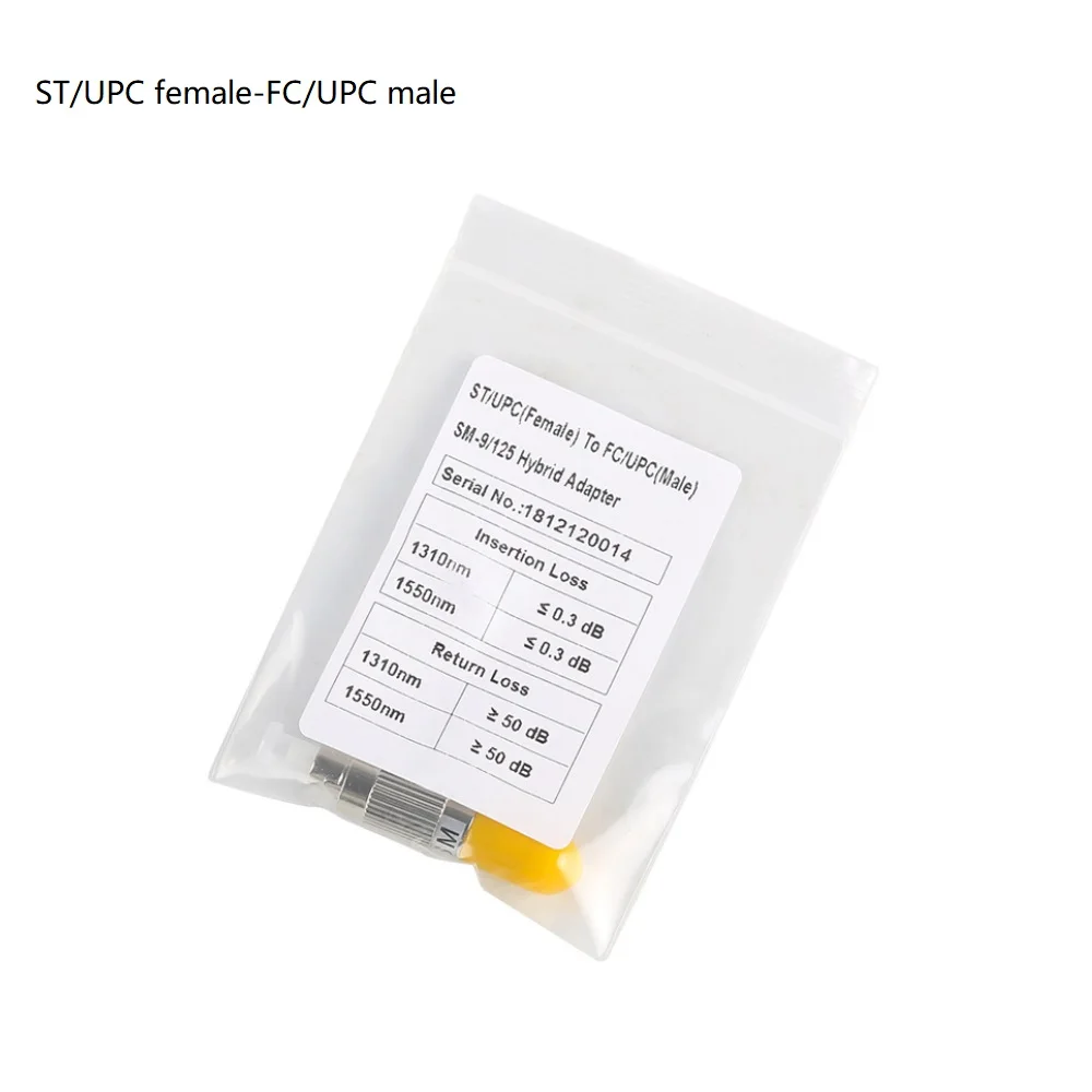 Волоконно-оптический адаптер 2 шт./лот коннектор для оптического кабеля ST