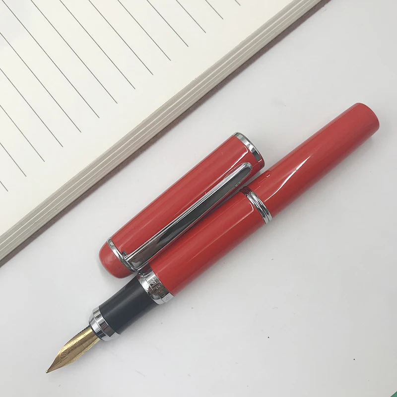 Авторучки с тонким пером золотистые/Серебристые/черные/красные/синие/зеленые