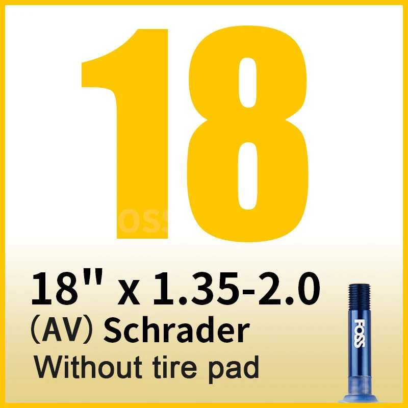 FOSS велосипедные внутренние Трубчатые шины для шоссейного горного велосипеда