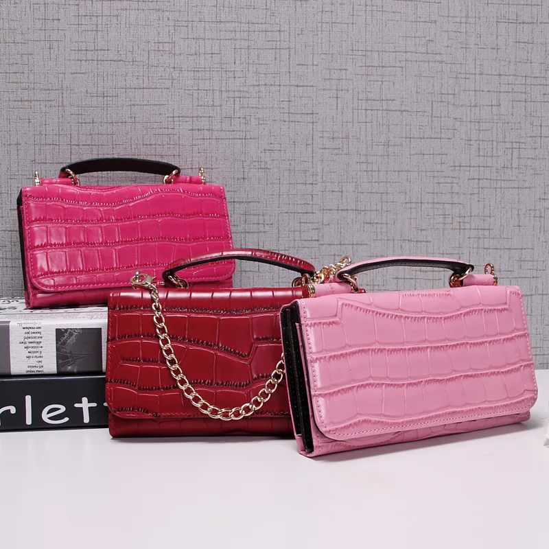 Модная Маленькая женская сумка новинка 2020 роскошная через плечо из натуральной