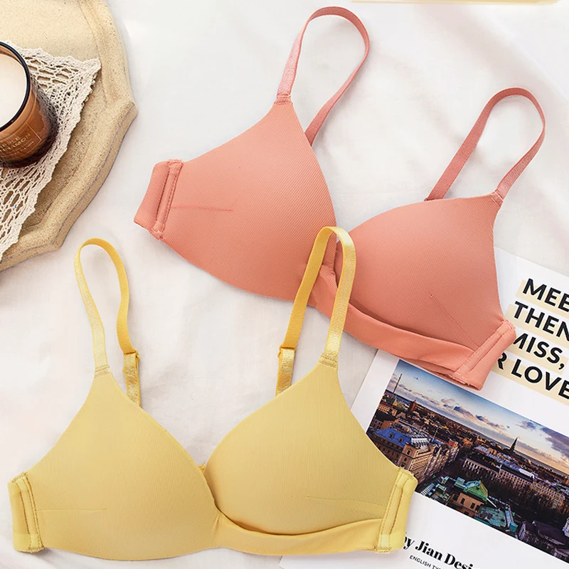 Новинка женские черные зеленые желтые бюстгальтеры Roseheart без косточек с