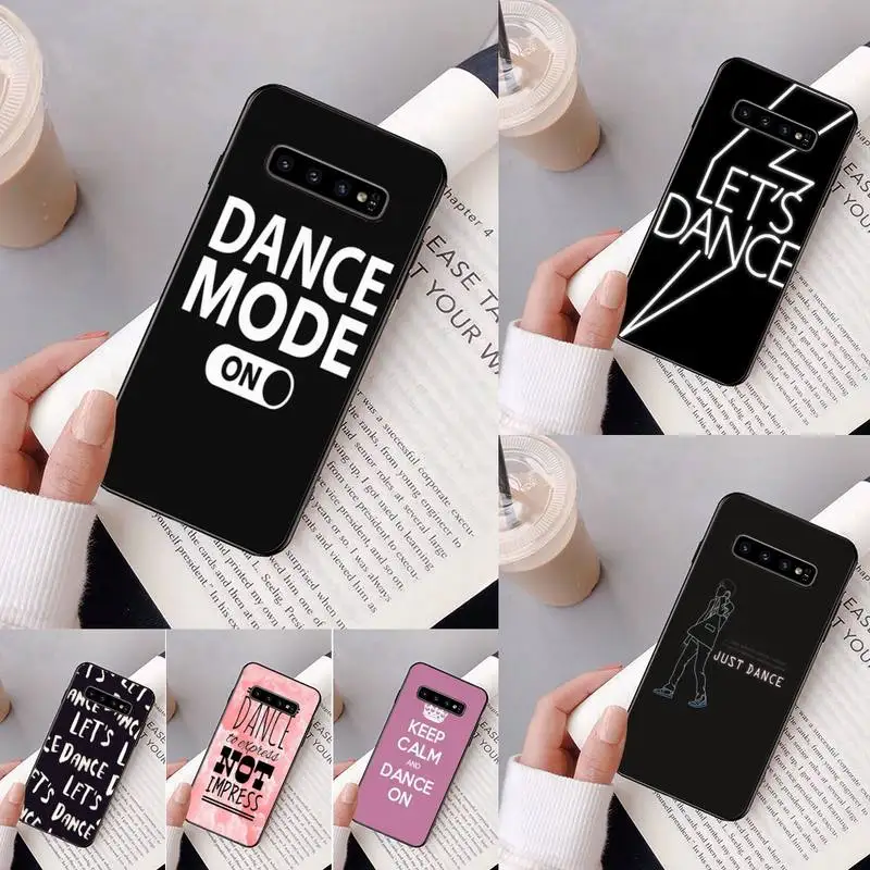 Милый чехол для телефона Yinuoda I Love Dance Bling Samsung Galaxy A50 A30 A71 A40 S10E A60 A50s A30s Note 8 9 S10 Plus S20 S8 |