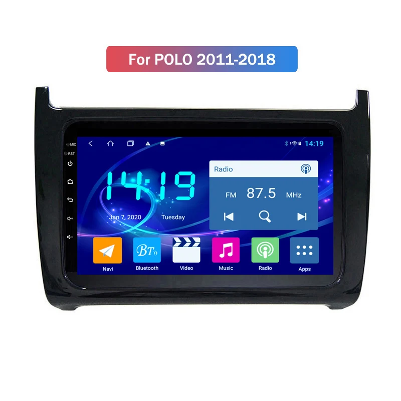 

Автомобильный радиоприемник DSP CARPLAY 4G + 64G 10,1 дюймов Android 10 IPS экран Автомобильная Мультимедийная система для POLO 2011-2018 Автомобильный Gps Радио-н...