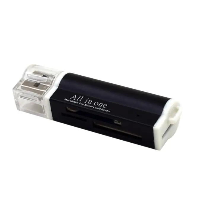 

Multi All in 1 Micro USB 2.0 Memory Card Reader Adapter For Micro SD SDHC TF M2 MMC MS PRO DUO All in 1 Memory Card Reader