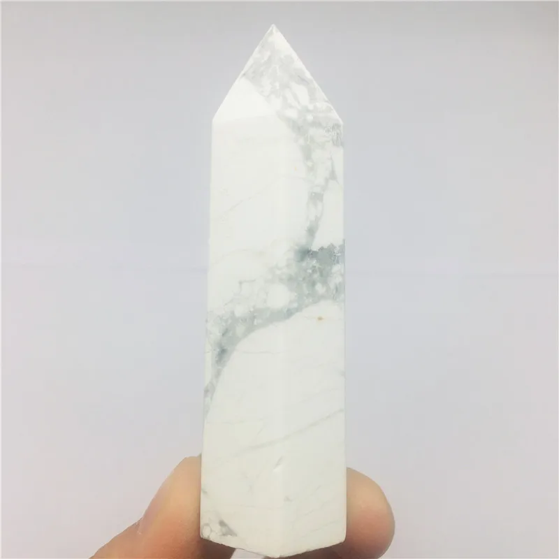 

6-7cm Natural White pine stonecrystal crystal rod point healing 1pc
