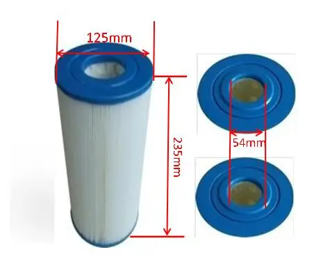 

6 x Spa Filter- Fits Unicel C-4335, Pleatco PRB35-IN, FC-2385 - Pentair, Vita