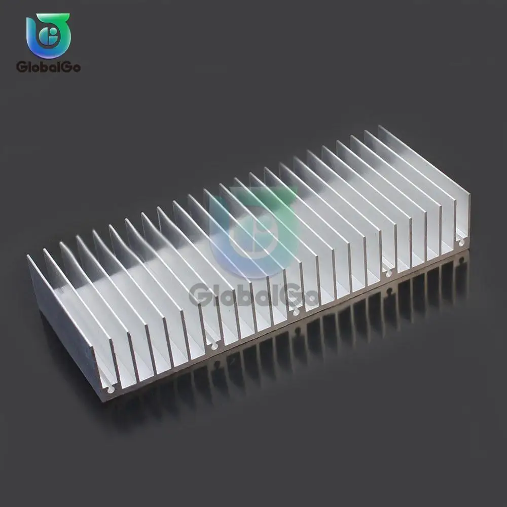 

Extruded Aluminum Heatsink For High Power LED IC Chip Cooler Radiator Heat Sink 60x150x25