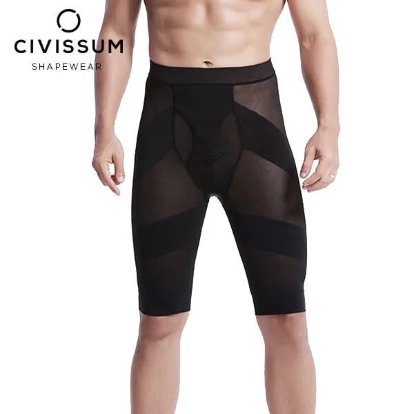 

Мужские сетчатые брюки с высокой талией CIVISSUM, мужские брюки, тонкие легкие дышащие корсеты, брюки для тела.