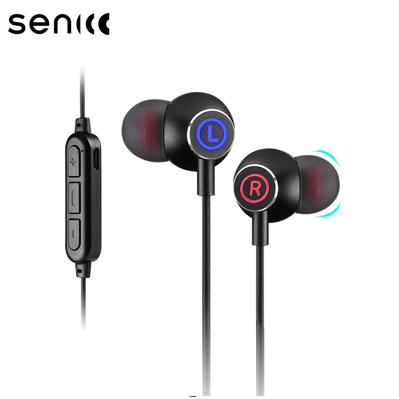 SENICC C2 Bluetooth 4 2 Беспроводной гарнитура наушники вкладыши Спорт Хэндс фри стерео