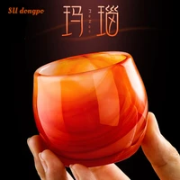agate jade porcelain teacups chinese style tea bowls kung fu tea set retro style cup high quality tea cups in 3 shapes