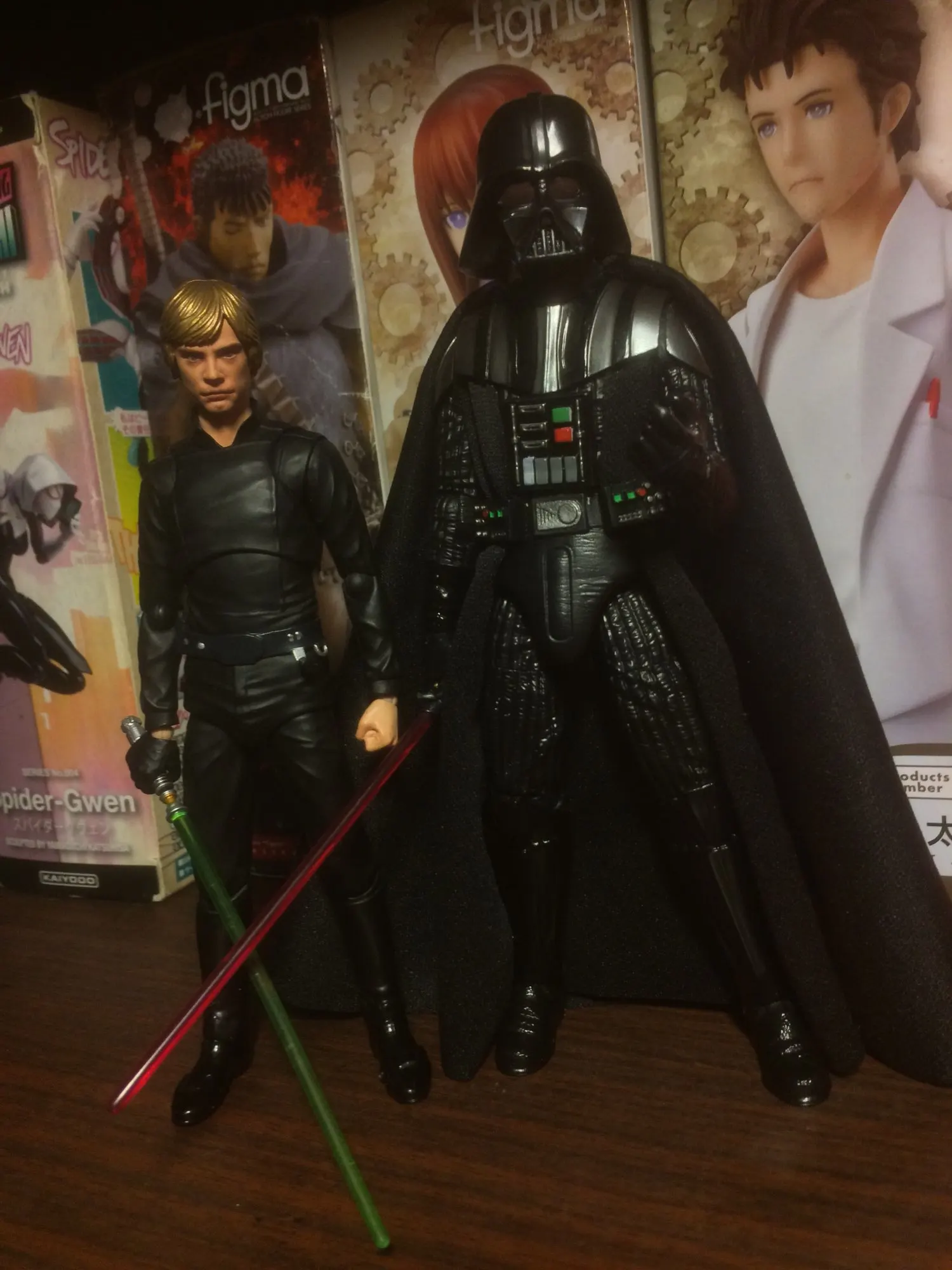 

Bandai Star wars Luke Skywalker anime action & toy figures model toys for children