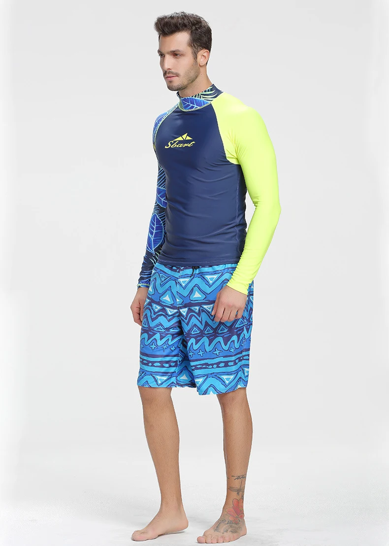 Профессиональный Rashguard плюс 3XL мужской дайвинг с длинным рукавом UV400 купальный костюм для серфинга Сноркелинг купальный костюм «Медуза» Пляжная одежда