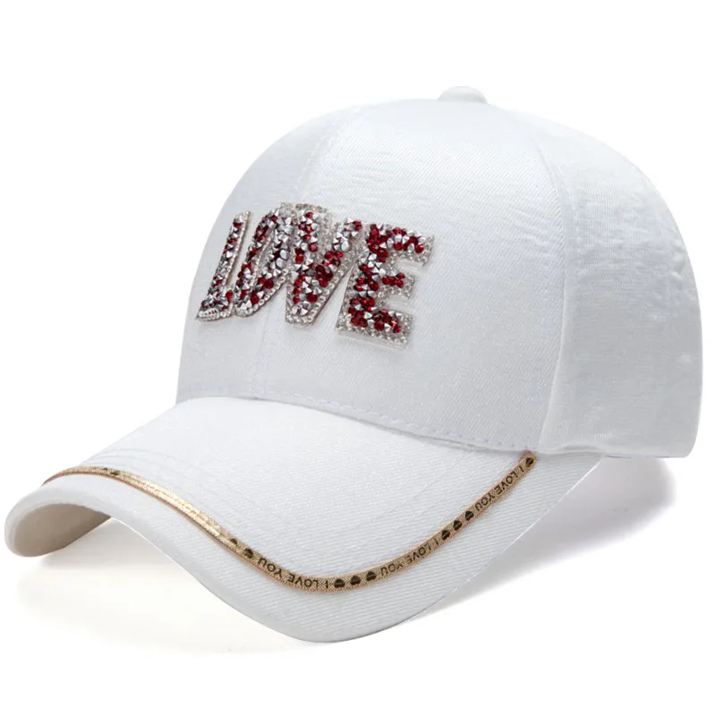 Baseball cap letters ladies crimped outdoor sun hat personalized fashion cap