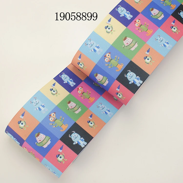 25 мм/38 мм/50 мм/75 мм Grosgrain/атласная лента 5 ярдов термопечать для DIY свадебной