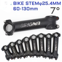 bike stem mtb mountain ultralight stem aluminum al6061 7 degrees road bicycle bike stem 25 460708090100110120130mm