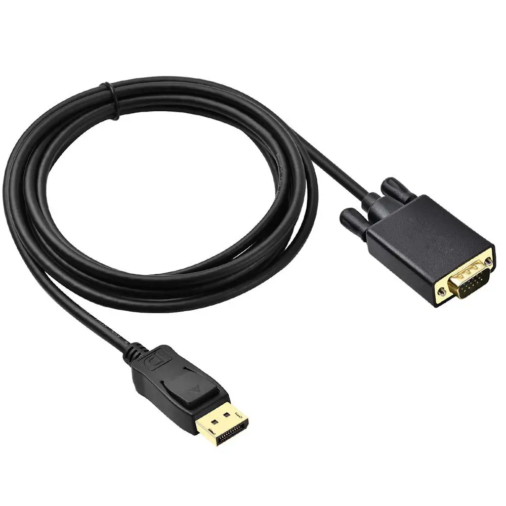 Профессиональный DP к DVI конвертер Кабель 1 8 м Дисплей порт папа D 24 + 1Pin дисплей