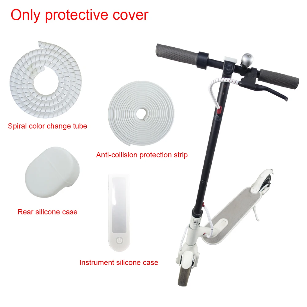 4 шт. декоративная панель Крышка для скутера защитная лента Набор тела спиральная