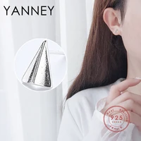 yanney silver color 2022 trendy fashion paper airplane tud earrings simple cute jewelry party accessories gift