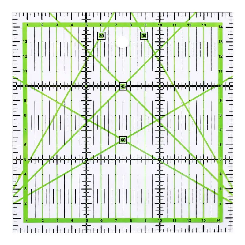 

2021 New 5pcs/set Rectangle Patchwork Quilting Drawing Straight Rulers Sewing Tailor Craft Tools