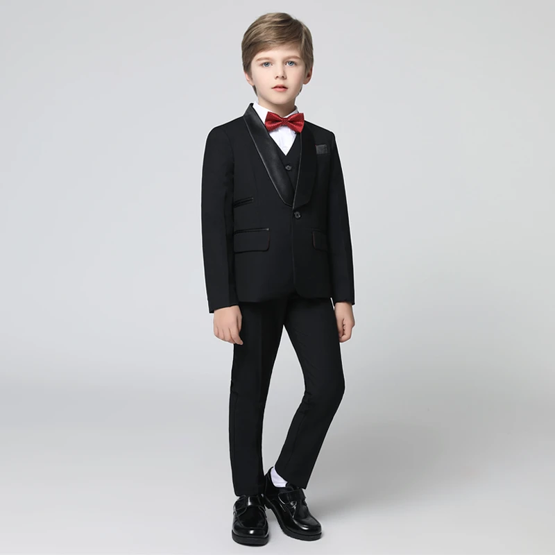 

Официальный цветочный костюм для мальчиков, Свадебный костюм, Детский костюм для проведения вечеринки, платье для выступления, детский клетчатый Блейзер, жилет, штаны, наряды