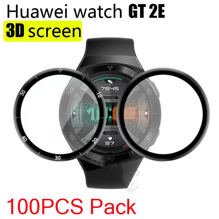 100 шт. в упаковке защитная пленка для экрана huawei watch GT 2E gt2e полностью Мягкая