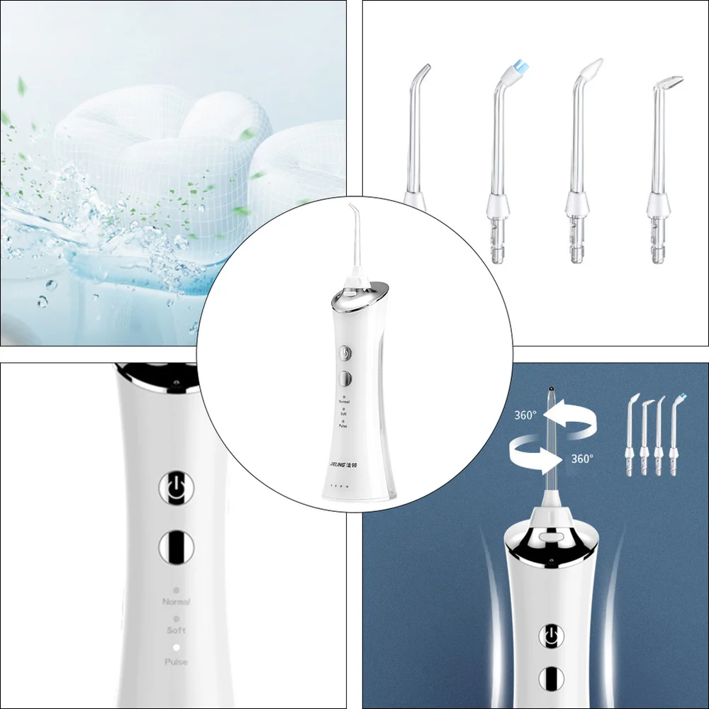 

Rechargeable Oral Irrigator Water Flosser Electric Teeth Cleaner