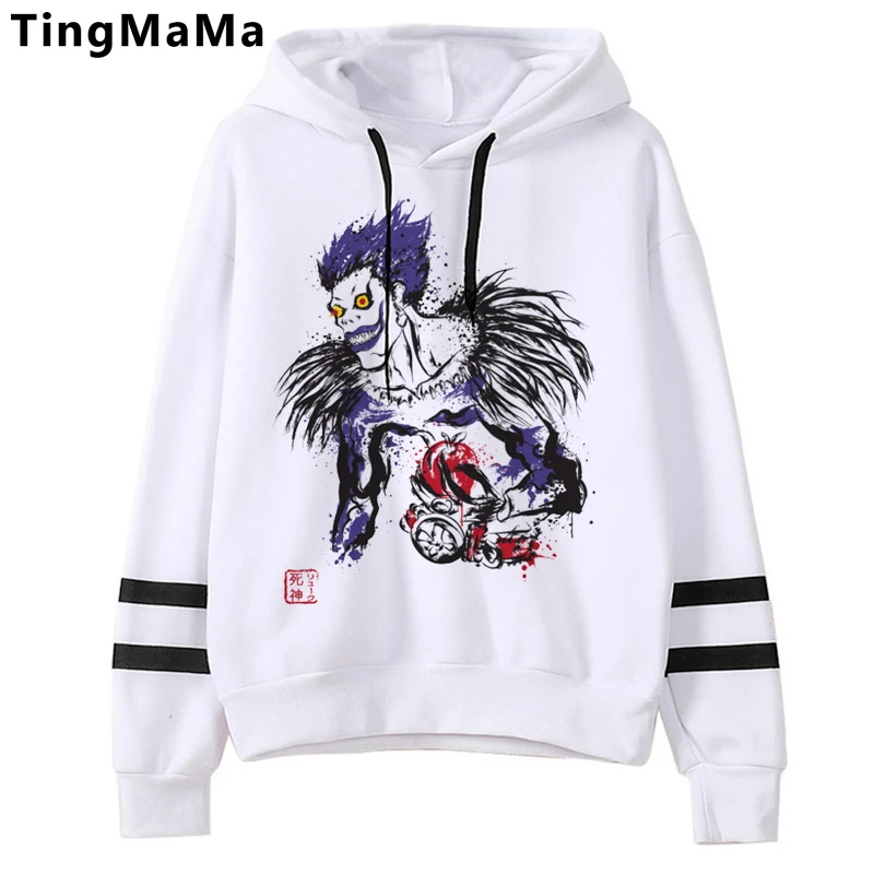 Толстовка мужская зимняя с японским аниме Death Note | Мужская одежда