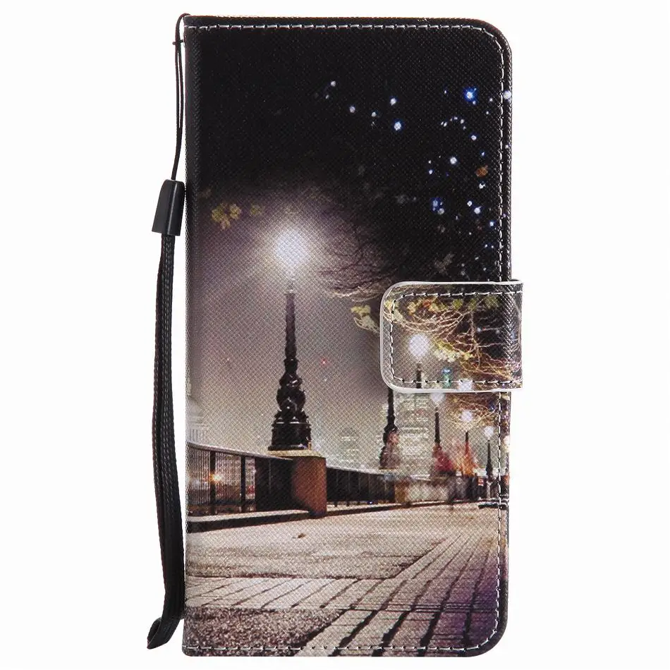 DEEVOLPO мешки кожаные для телефона для samsung S8 J120 J330 J530 J730 J3 J5 J7 Prime A310 A320 A510 A520 леопардовой расцветки с принтом «череп», D06F - Цвет: Cityscape